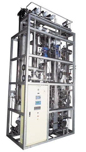 Distilled water manufacturing machine compact